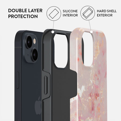 Golden Coral - Pink iPhone 13 Case 6