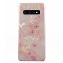 Golden Coral - Pink Samsung Galaxy S10 Plus Case