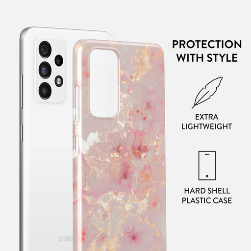 Golden Coral - Pink Samsung Galaxy A52 / A52S 4G / 5G Case 10