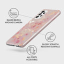 Golden Coral - Pink Samsung Galaxy A52 / A52S 4G / 5G Case 11