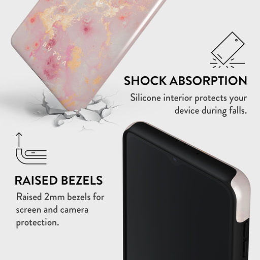 Golden Coral - Pink Samsung Galaxy A12 4G Case 8