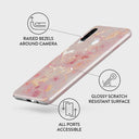 Golden Coral - Pink Huawei P30 Lite Case 3