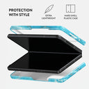 Ocean Waves - Blue Samsung Galaxy Z Fold 3 Case 2