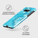 Ocean Waves - Blue Samsung Galaxy S10E Case 7