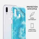 Ocean Waves - Blue Samsung Galaxy A40 Case 2