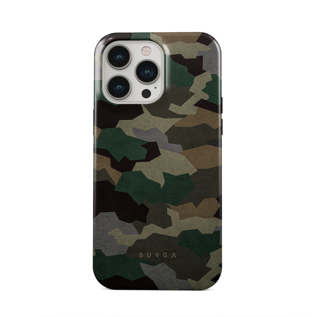 iPhone 13 Pro Max Slim Case - Grey Camo, Design Your Own Case