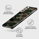Tropical Green Camo - Samsung Galaxy S21 Plus Case 3