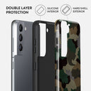 Tropical Green Camo - Samsung Galaxy S21 Case 6