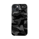 Night Black Camouflage - iPhone 14 Case