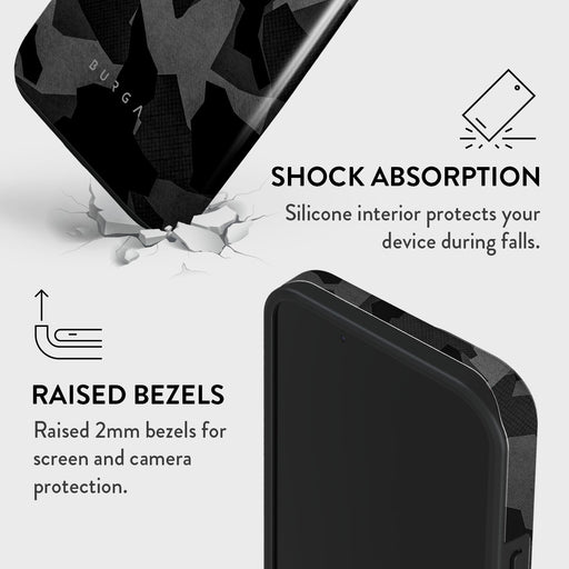 Night Black Camouflage - iPhone 14 Case 8