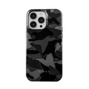 Night Black Camouflage - iPhone 13 Pro Case