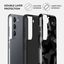 Night Black Camouflage - Samsung Galaxy S21 Case 6