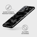 Night Black Camouflage - Samsung Galaxy S21 Case 7