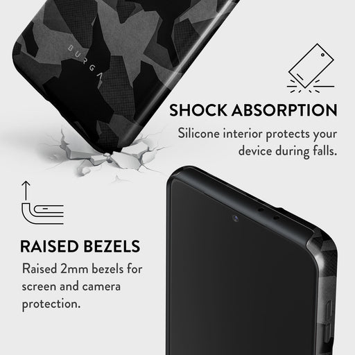 Night Black Camouflage - Samsung Galaxy S21 Case 8
