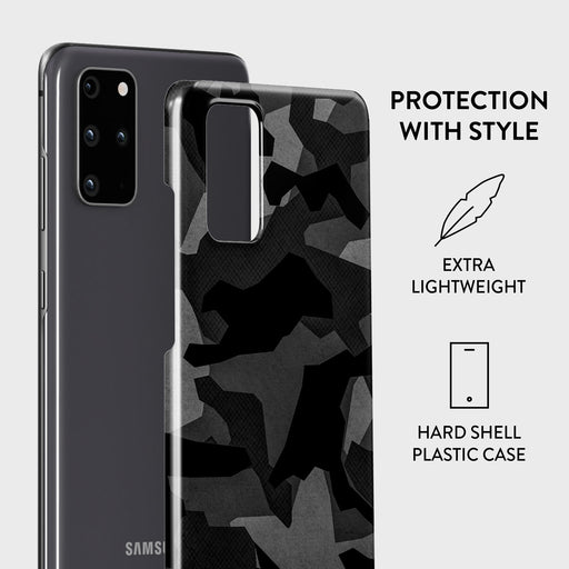 Night Black Camouflage - Samsung Galaxy S20 Plus 4G / 5G Case 2