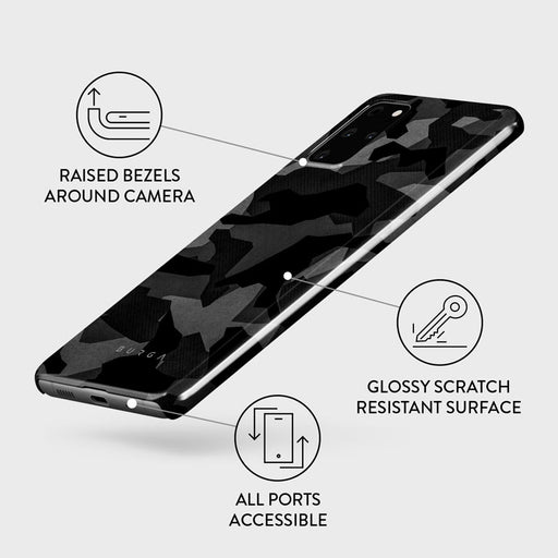 Night Black Camouflage - Samsung Galaxy S20 Plus 4G / 5G Case 3