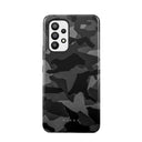 Night Black Camouflage - Samsung Galaxy A33 Case