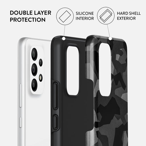 Night Black Camouflage - Samsung Galaxy A33 Case 2