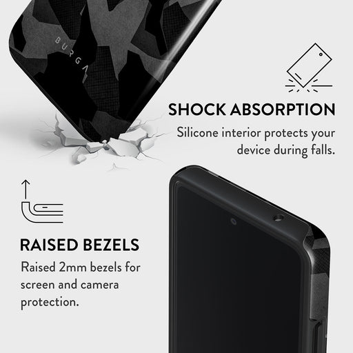 Night Black Camouflage - Samsung Galaxy A33 Case 4