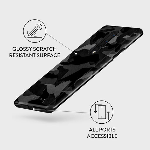 Night Black Camouflage - OnePlus 8 Case 3