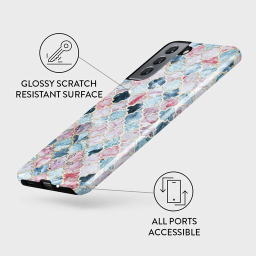 Pink Beach - Mosaic Samsung Galaxy S21 Case 7