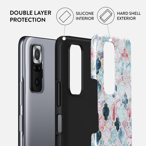 Pink Beach - Mosaic Xiaomi Redmi Note 10 Pro Case 2