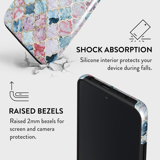 Pink Beach - Mosaic Xiaomi Redmi Note 10 Pro Case 4