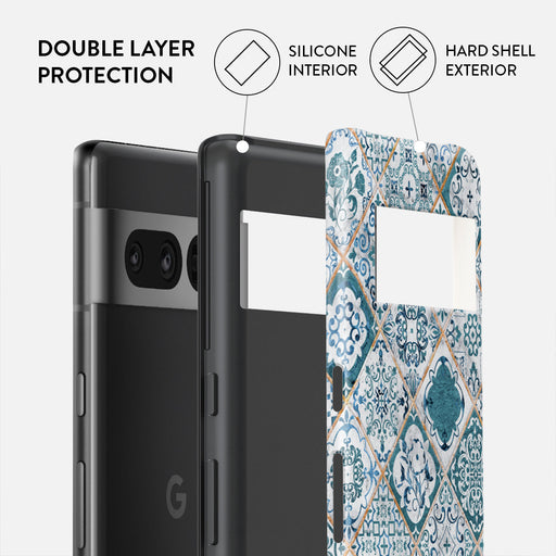 Tropical Oasis - Ornament Google Pixel 7 Pro Case 2