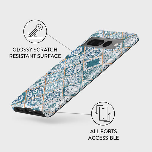 Tropical Oasis - Ornament Google Pixel 7 Pro Case 3