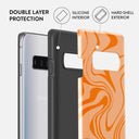 High Vibrations - Color Swirl Samsung Galaxy S10 4G Case 6