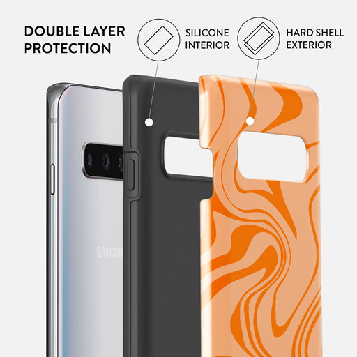 High Vibrations - Color Swirl Samsung Galaxy S10 4G Case 6