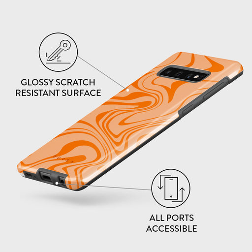 High Vibrations - Color Swirl Samsung Galaxy S10 4G Case 7