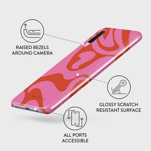 Ride The Wave - Samsung Galaxy A70 Case 3