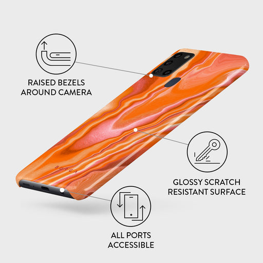 Retro Glow - Samsung Galaxy A21s 4G Case 3