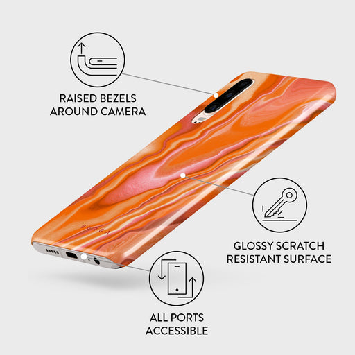 Retro Glow - Huawei P30 Case 3