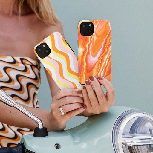 Retro Glow - Samsung Galaxy A73 Case 9