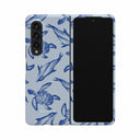 Aquatic Dance - Samsung Galaxy Z Fold 3 Case 1