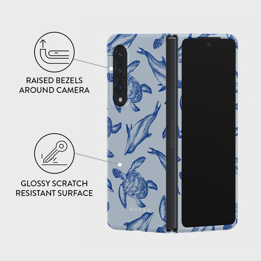 Aquatic Dance - Samsung Galaxy Z Fold 3 Case 3