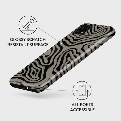 Black Sand - Samsung Galaxy A22 5G Case 3