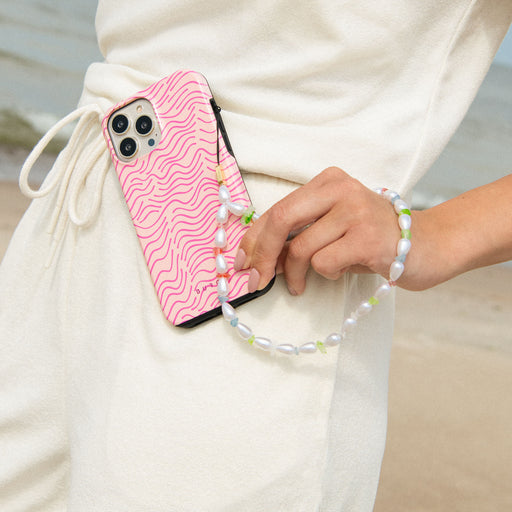 Snow Cone - Colorful Pearl Phone Charm 7