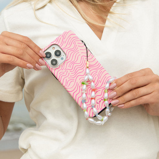 Snow Cone - Colorful Pearl Phone Charm 8