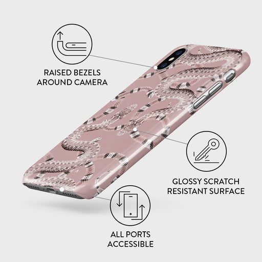 Poolside Glam - Snakes iPhone XS Max Case 3