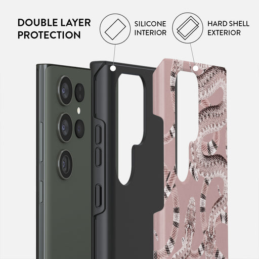 Poolside Glam - Snakes Samsung Galaxy S23 Ultra Case 6