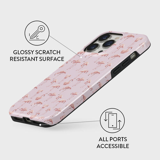 Nostalgic Pink - Flamingos iPhone 13 Pro Max Case 7