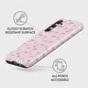 Nostalgic Pink - Flamingos Samsung Galaxy A54 Case 3