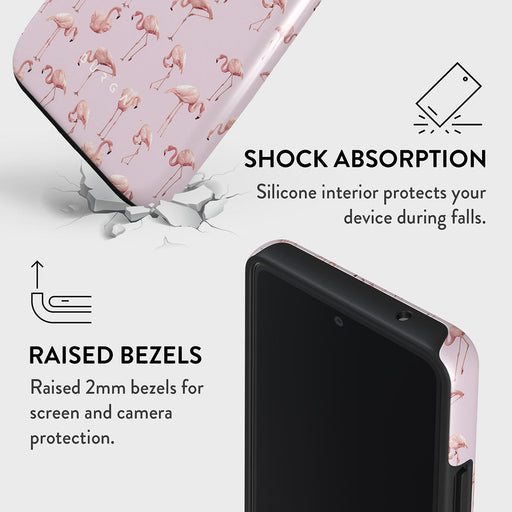 Nostalgic Pink - Flamingos Samsung Galaxy A53 Case 4