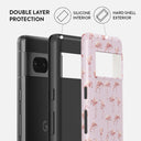 Nostalgic Pink - Flamingos Google Pixel 7 Case 2