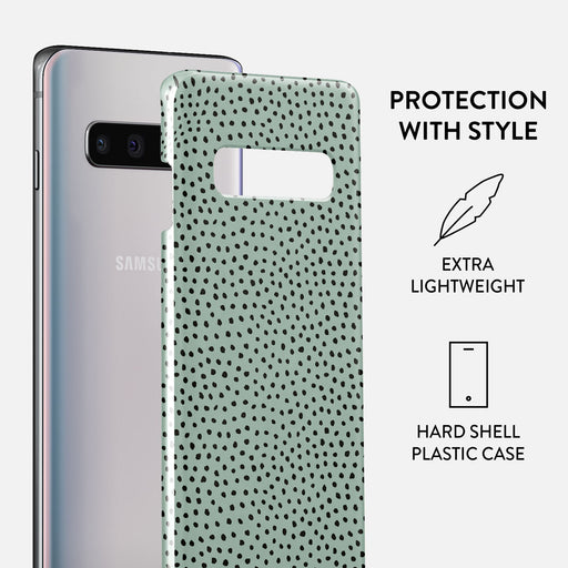 Mint Gelato - Dots Samsung Galaxy S10 Plus Case 2