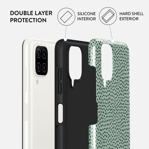 Mint Gelato - Dots Samsung Galaxy A12 4G Case 6