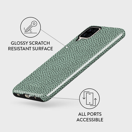 Mint Gelato - Dots Samsung Galaxy A12 4G Case 7
